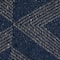 Hello Honey® Blue Azure Triad Cotton Blend Throw with Fringe